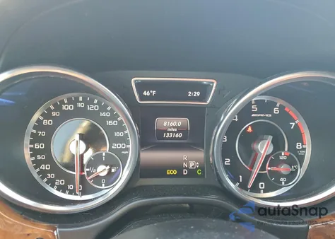 2014 Mercedes-Benz Gl 63 Amg z USA, uszkodzony, nr VIN 4JGDF7EE0EA362968